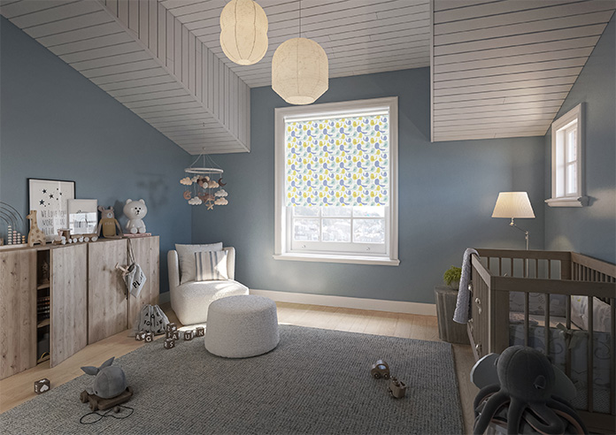 Bright Birds, Zest - Twist&Fit Roller Blind - Image 7